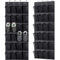 Door Shoe Organizer Classic 24 Durable Large Thickened Mesh Pockets Flexible Design Hanging Shoe Holder Office Space Tools MegaBDM