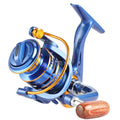 Nature Wooden Grip BF1000/2000/3000 Metal Spool 13BB 8kg Drag High Speed Sea Fishing Spinning Reel