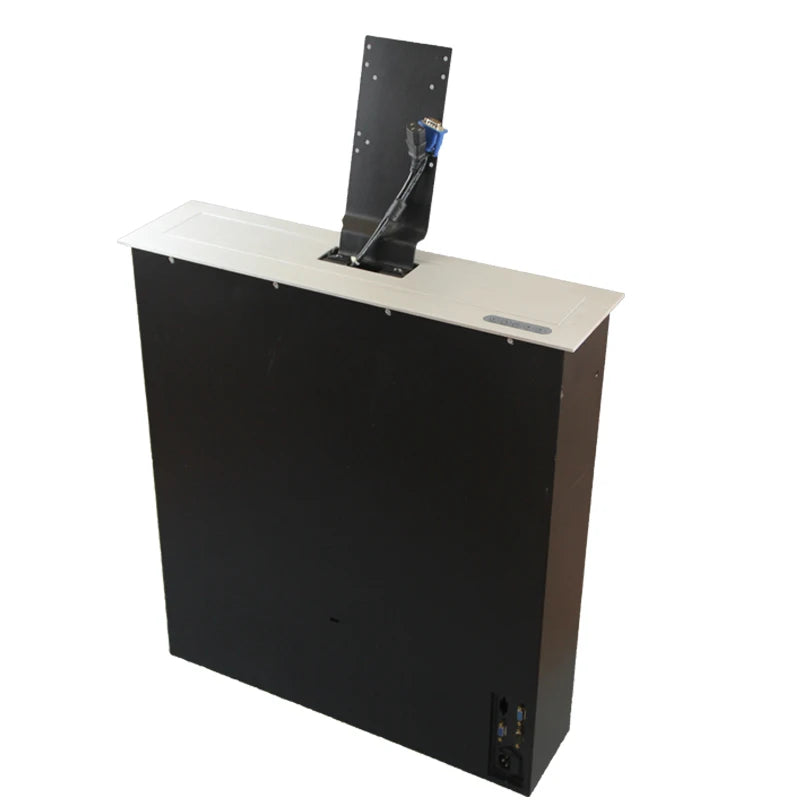 19-24 Inch Motorized Desktop LCD Lift System Video Conference Monitor with Translation Function for Conference Room