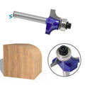 L-N273 1/4 Inch Round Over Edging Router Bit Set - 1/85/323/161/4 Radius Cleaning Corner Round Bits Industrial Grad