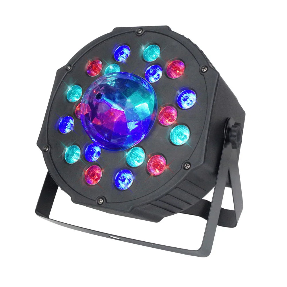 Factory Price Multi- Function Voice Control RGB 18leds Stage Laser Lighting Led Par Light for Bar Party