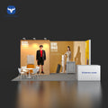 Easy Set up Exhibition Module Booth Popular Trend Fabric Backdrop Booth