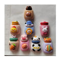 Animal Bottle Resin Charms Cow Bear Pig Rabbit Duck Bottles Flat Back Jewelry Hair Head Wear Scrapbooking Mmaking