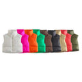Winter Custom Ladies Fashion Sleeveless Padded Gilet Outerwear Puffer Vests for Women