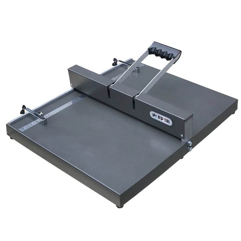 D350 Manual Creasing Binding Machine for Business Cards Photos Greeting Cards Booklets Creasing Folding