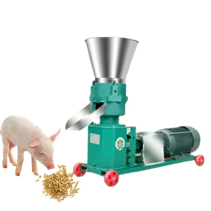 New Product 220V Chicken Feed Pellet Processing Machine for Sheep Pig Cow Feed Pellet Making
