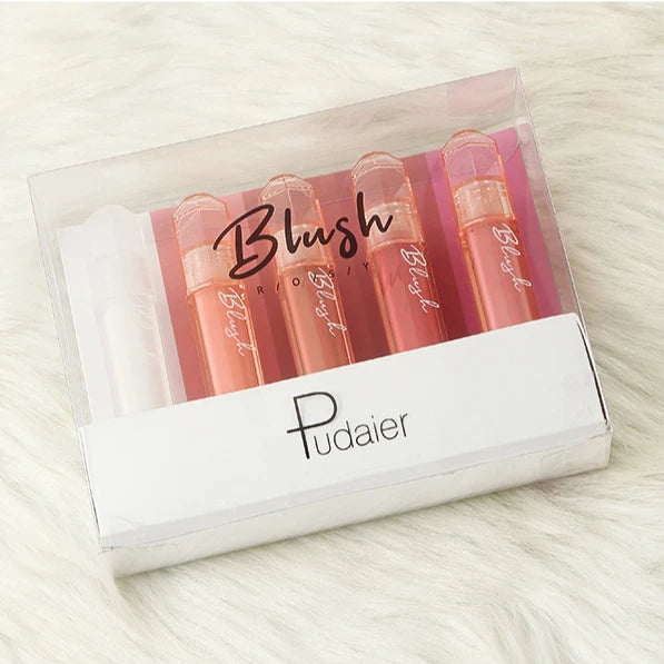 Wholesale Cosmetics Private Logo Liquid Blusher Moisturizing Long Lasting Cosmetics Waterproof Face Beauty Makeup Beauty