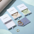 Lionwrapack Custom Branded Eco-Friendly White Jewelry Box With Drawers for Rings and Necklaces