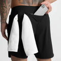 Custom Summer Men's Athletic Gym Blank Running Sweat Shorts Eco-Friendly Nylon Polyester Casual Wear Zipper Solid Plain Dyed
