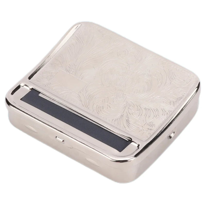 2026 Empty Iron Cigarette case Rolling Tool Metal Roller Cases Storage Box 78mm Wholesale Smoking Accessories