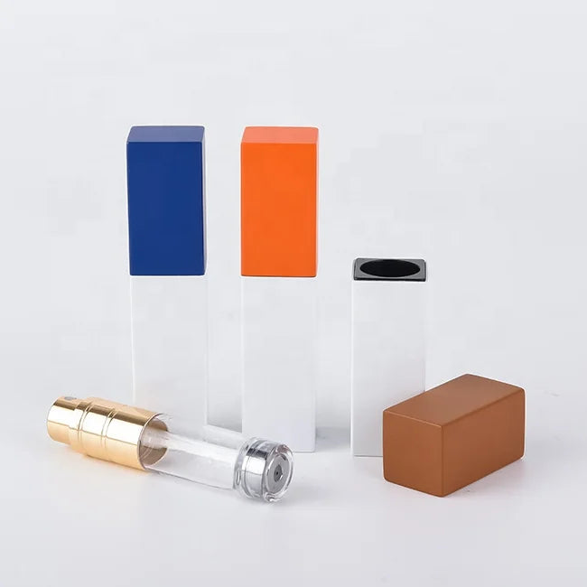 Travel Size Premium Quality 5ml Perfume Atomizer Aluminum Metal Bottom Matte Finish Pump Sprayer Convenient Bottom Filling