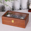 High-end Luxury Wholesale Wooden Watch Storage Box  Gift Packaging Watch Box with Velvet  Wrist Watch Storage Box