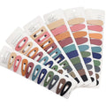 Wholesale 5 CM Colorful 10-Pcs Set Plaid Hairpin Metal Hair Clip Bangs for Women and Girls Hair Accessories