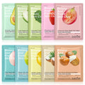 Hydrating Spa Face Mask for Sensitive Skin Anti Aging Facial Masks Sets for Women Collagen Sheet Facial Sheet Mask