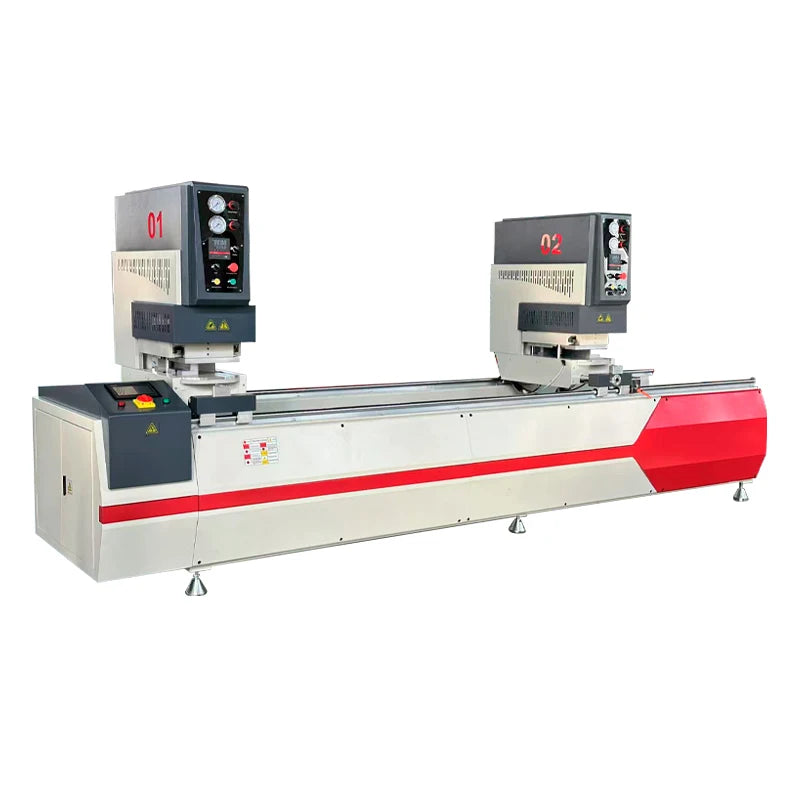 UPVC Window Door Making Machine Two Head Seamless Welding Machine for Aluminum Profile with Engine Core High Safety Level