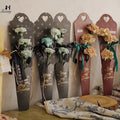 Zexiang  Single Rose Flower Wrapping Gift Box Valentine's Day Wedding Florist Bouquet Floral Package Bag