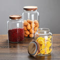 Wholesale Glass sealed Jar Medicine Storage Container Tea Caddy Food Storage Container