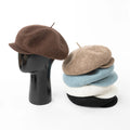 2025 Spring Summer New Arrival Outdoor Breathable Knitted Sun Hat Women Newsboy Cap Linen Beret Hats