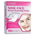 ELAIMEI Private Label Customized Nose PatchT-zone Skin Care Deep Cleansing Nose Strips Blackhead Removalnose Strips