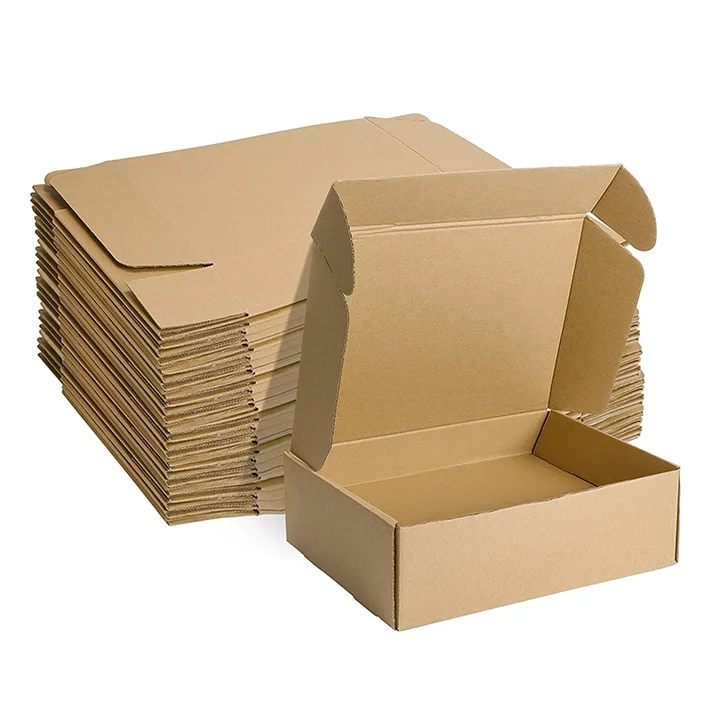 Boite Cadeau Carton Emballage Gift Box Custom Wholesale Plain Box Paper Caixa De Presente Paper Shipping Box