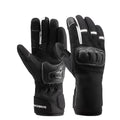 ROCKBROS Full Leather Motorbike Gloves Waterproof Knuckle Protection Classic Hardshell Motorcycle Gloves