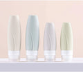 Factory Wholesale 60ml/90ml Silicone Travel Bottle for Shower Gel Shampoo Travel Accessories Bottle