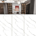Modern Fireproof Continuous Pattern Printing Faux Marble Carbon Slate Bamboo Charcoal Wall Panels for Hotel and Household Use