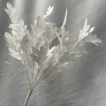 Florist Supplies 5-Fork Leaf Simulation Green Plant Wholesale Artificial Flowers