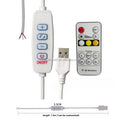 Remote Control USB 5V LED Dimmer Power Supply CCT Dimming Extension Cable With Switch RF Timing Remote for DIY LED Night Lights