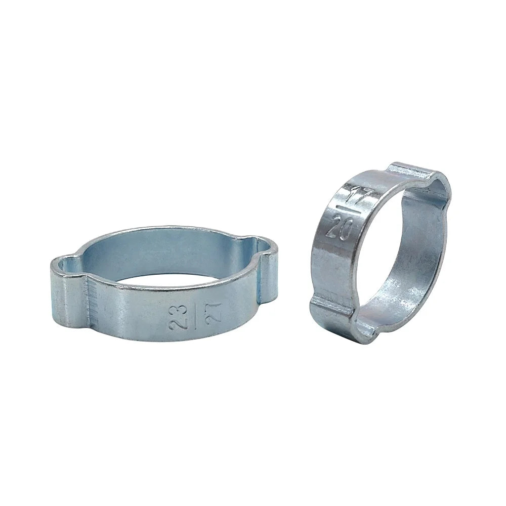 Steel Double Ear Hose Clamp Hose Torque Clamp Hose Size 11-13