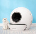 Luxury Large Enclosed Portable Automatic Cat Litter Toilet Furniture Auto Smart Intelligent Self Cleaning Cat Litter Box for Cat