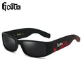 DUBERY GCOTX 2026 New Design High Quality Luxury Fashion Black Square Sunglasses for Men Hip Hop Style Polarized TAC Lens