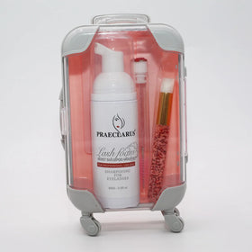 Tear Free and Vegan Friendly Private Label Lash Extension Foam Cleanser with Brushes Lash Bath Eye Lash Wash Shampoo