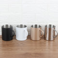 304 Stainless Steel Cup with Handle Portable Camping Mug Coffee Tea Drinking Cup BPA Free Metal Outdoor Travel Mug Reusable