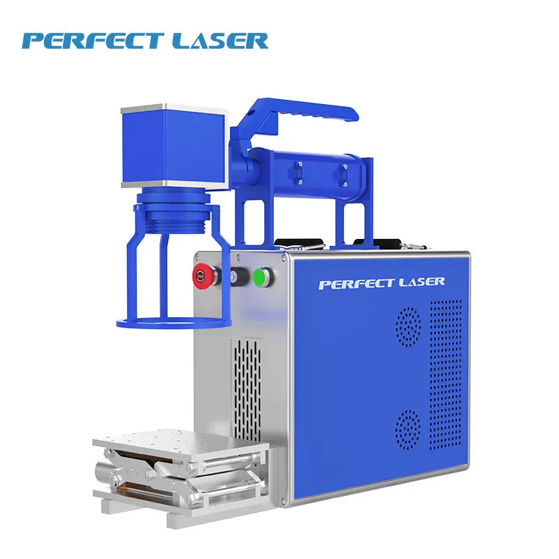 Perfect Laser Portable Handheld Desktop 20w 30w JPT M7 Fiber Laser Marking Machine for Color Marks on Stainless Steel Metal
