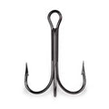 Mustad 3551 Classic Treble Standard Strength Fishing Hooks Tackle  Bronze Nickle Gold Blonde Treble Hooks