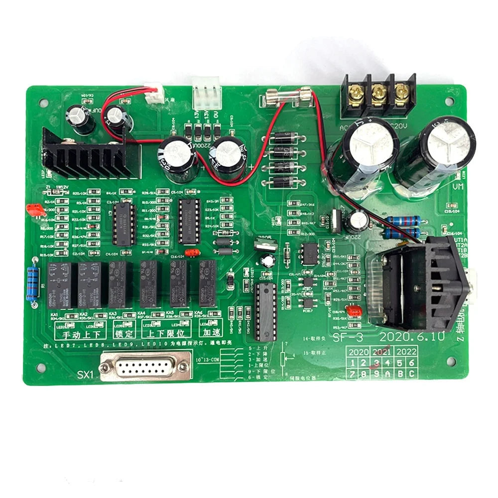 New Jinma WEDM Wire Cut Power Driver Board SF-3 Control System Card Lifting PCB Box for Small Hole EDM Machine