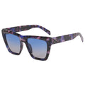 2023 Oversized Cat Eye Sunglasses Fashionable Square Shades for Women with Polarized UV400 Lenses Available Black White Made PC