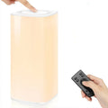 Modern ABS Table Lamp Dimmable Bedside Lamp Cordless Nightstand Light with Touch Control RGB Color Changing