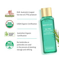 BREYLEE Best Tea Tree Water Acne-prone Face Skin Facial Toner for All Skin Types 0.6 Fl Oz/100 ml