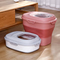Proof Large Capacity 25L Eco-Friendly Injection Square Plastic Folding Food Container Multifunctional Storage Bucket