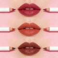 Custom Logo Private Label No Logo Lip Liner Box Brown Lip Liners Pencil Vendor Vegan Creamy Lip Liner