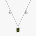 925 Sterling Silver Fashion Fine Jewelry Signs of Zodiac Sagittarius Symbol Brand Charms Pendant Link Chain Necklace
