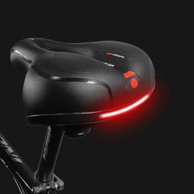 Superbsail Shock Absorber Bicycle Seat Wide Comfortable Mountain Bike Saddle Accessories