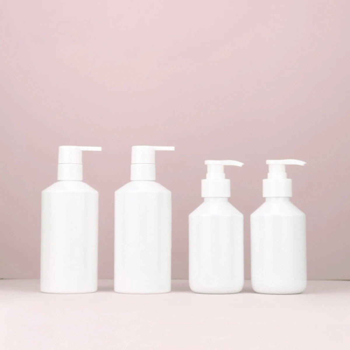 Wholesale 300ml 500ml PET Inclined Shoulder Shampoo Bottle Premium Quality Shampoo and Conditioner Container for Lotion Use