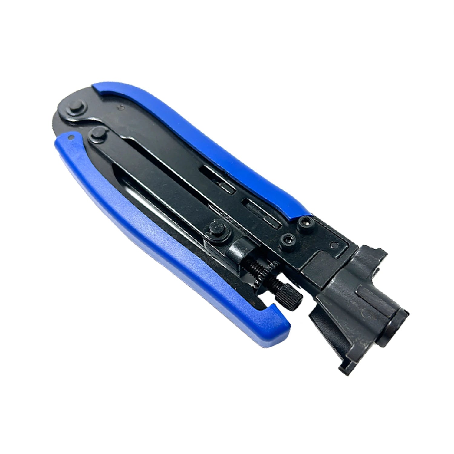 Coaxial Cable Crimper Compression Tool for RG59 RG6 RG11 Cable F Coaxial Connectors Cable