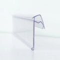 Supermarket Price Display Strip Plastic Shelf Label Holder Plastic Price Strips for Supermarket