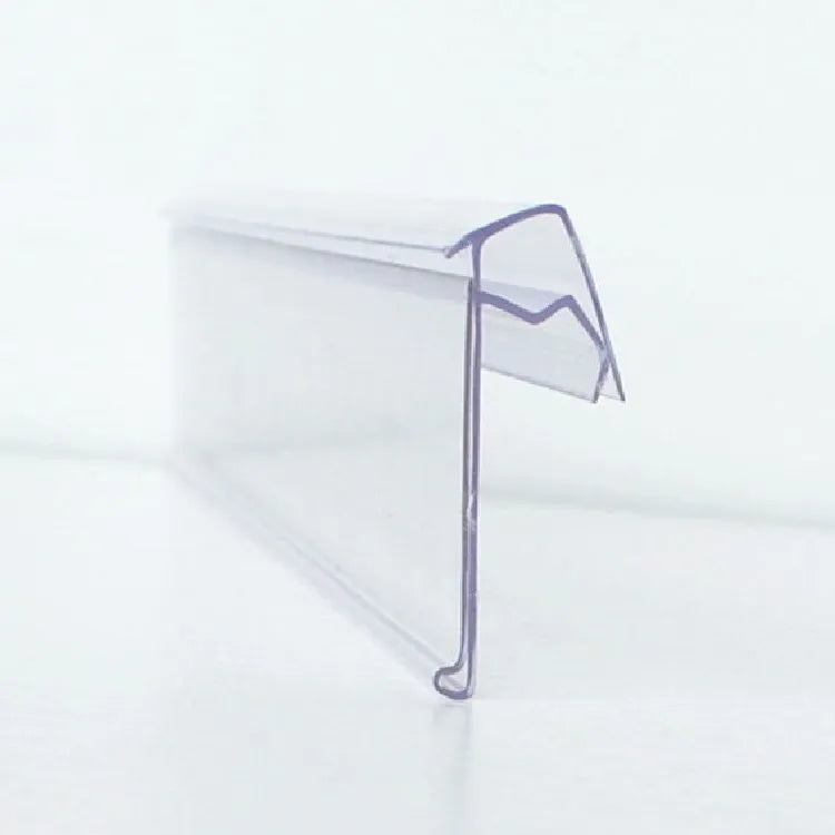Supermarket Price Display Strip Plastic Shelf Label Holder Plastic Price Strips for Supermarket