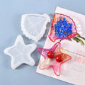 YS DIY Resin Jewelry Tray Mold Silicone Candle Shell Sea Star Dish Fruit Accessories Storage Diy Storage Box Mould Making Tools MegaBDM