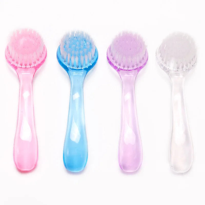 Gmagic Nail Tools Nail Brushes With Round Tips and Lids Long Handled Dust Cleaning Brushes Soft Bristled Pipe Brushes